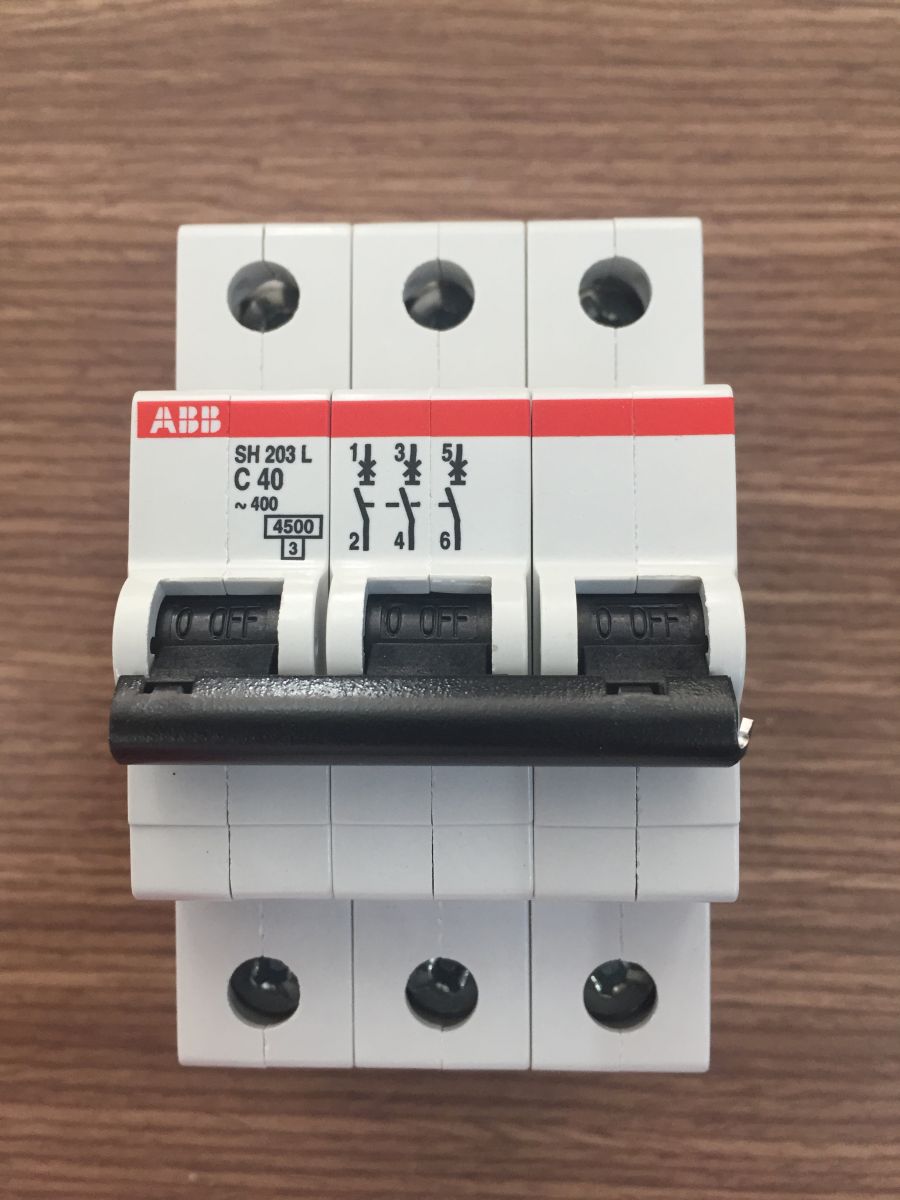 MCB ABB 3P, 4,5kA (40A)- SH203L-C40